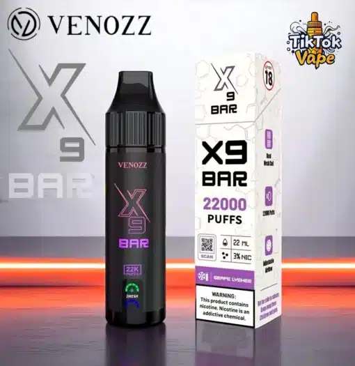 Venozz X9 Bar 22K ราคาส่ง